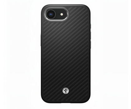 Etui do telefonów SPIGEN Enzo Aramid Mag Magsafe do iPhone 16E Matte Black ACS09153